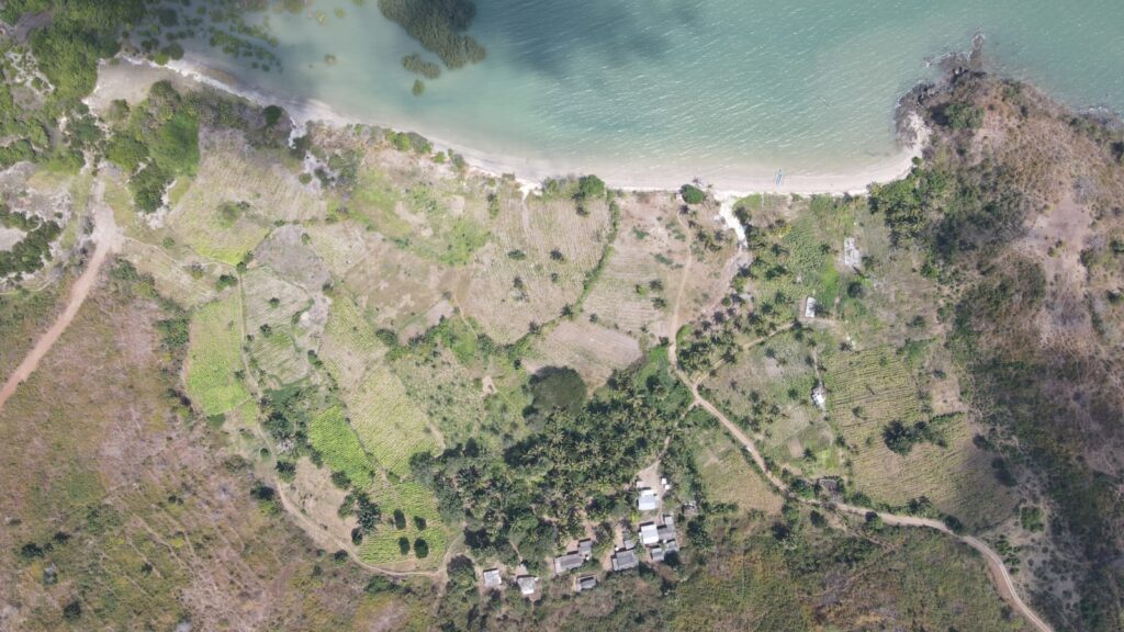 Absolute beachfront land for sale in Kuta Mandalika South Lombok for resort development